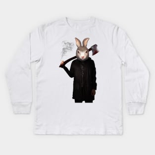 Evil Rabbit Kids Long Sleeve T-Shirt